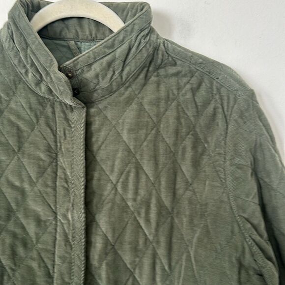 Eddie Bauer Corduroy Quilted Women’s Jacket L - Picture 2 of 6
